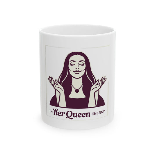 In her queen energy.