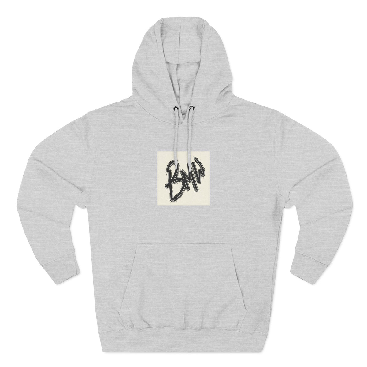 Three-Panel Fleece Hoodie