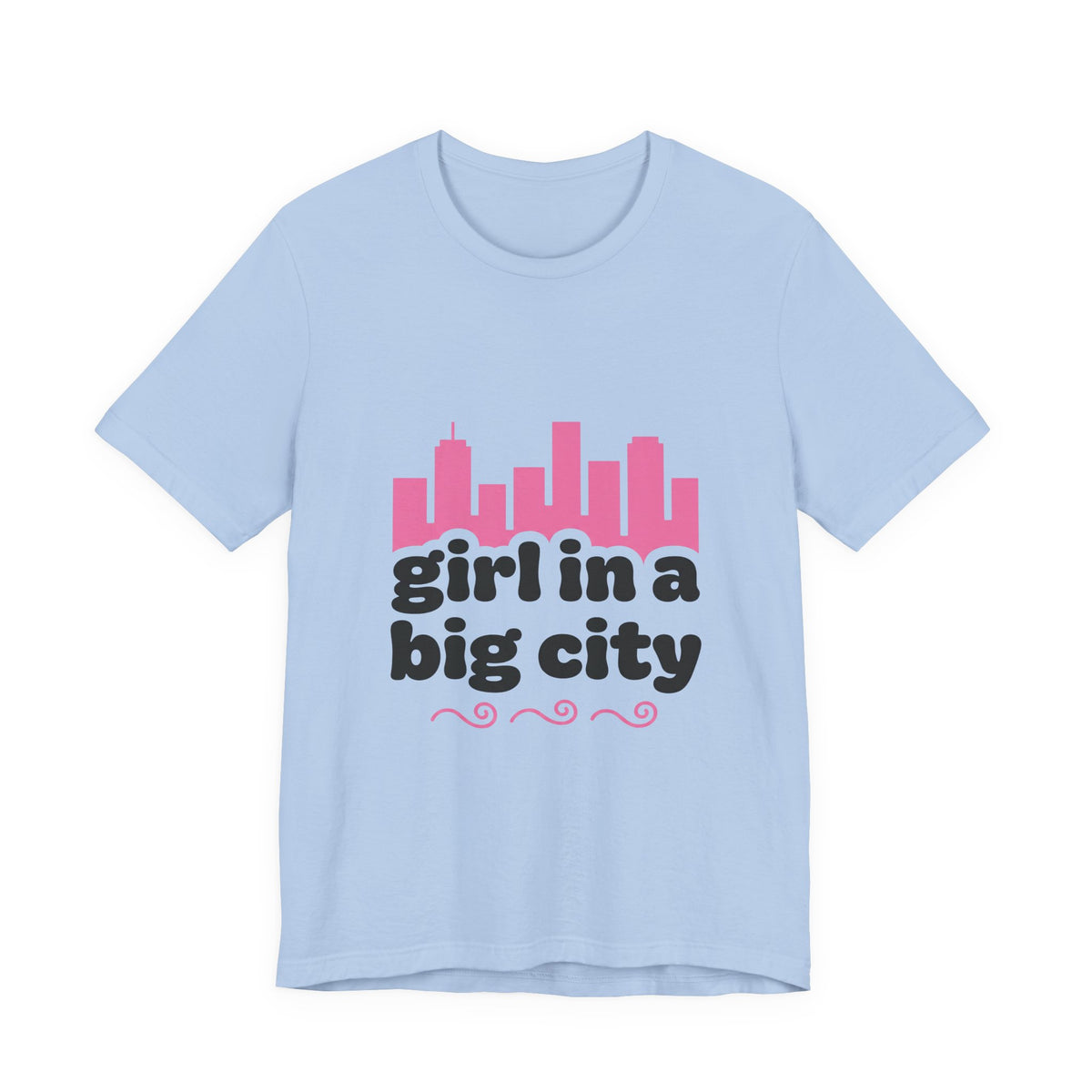 girl in a big city