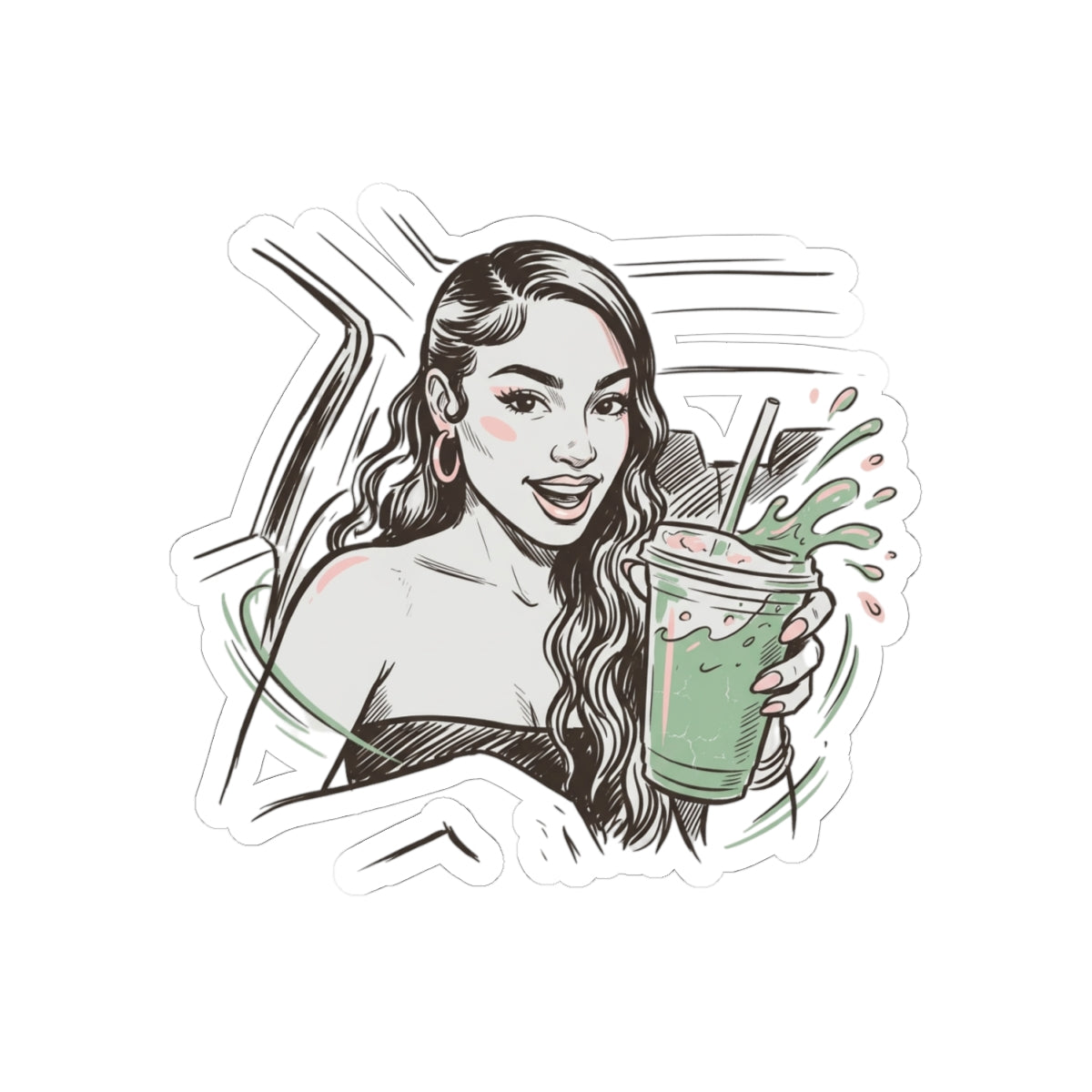 Excited Matcha Shake