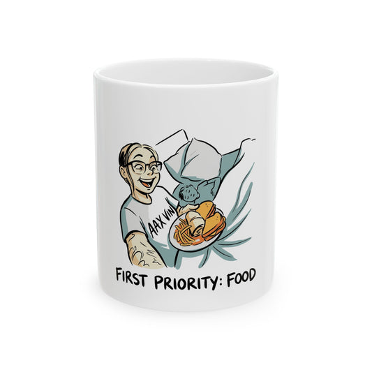 first priority: food