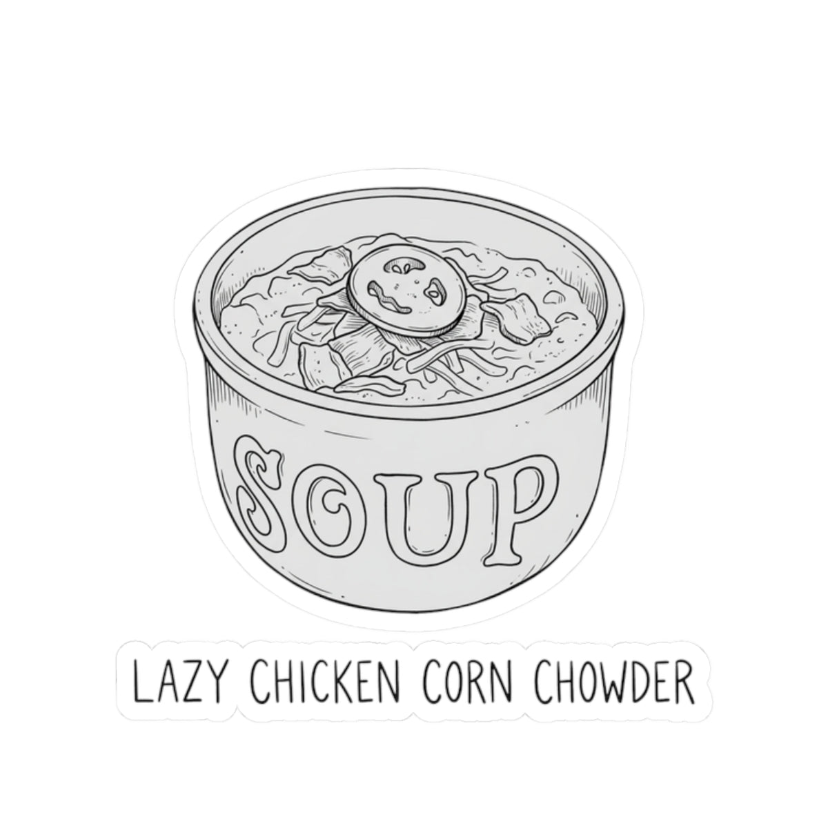 Lazy Chicken Corn Chowder