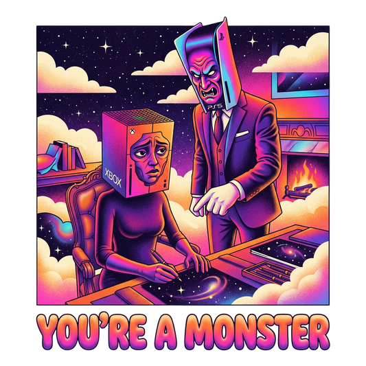 YOU'RE A MONSTER