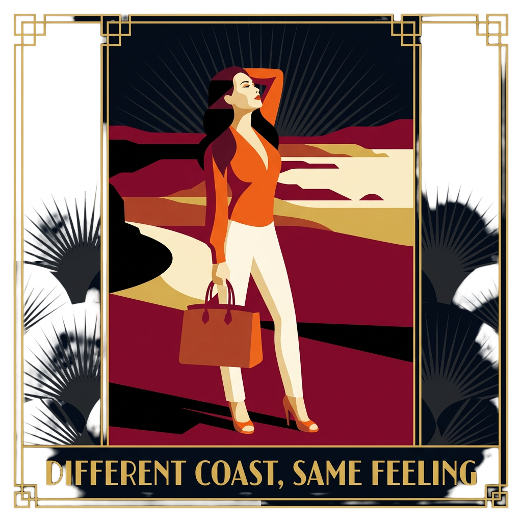Different Coast, Same Feeling