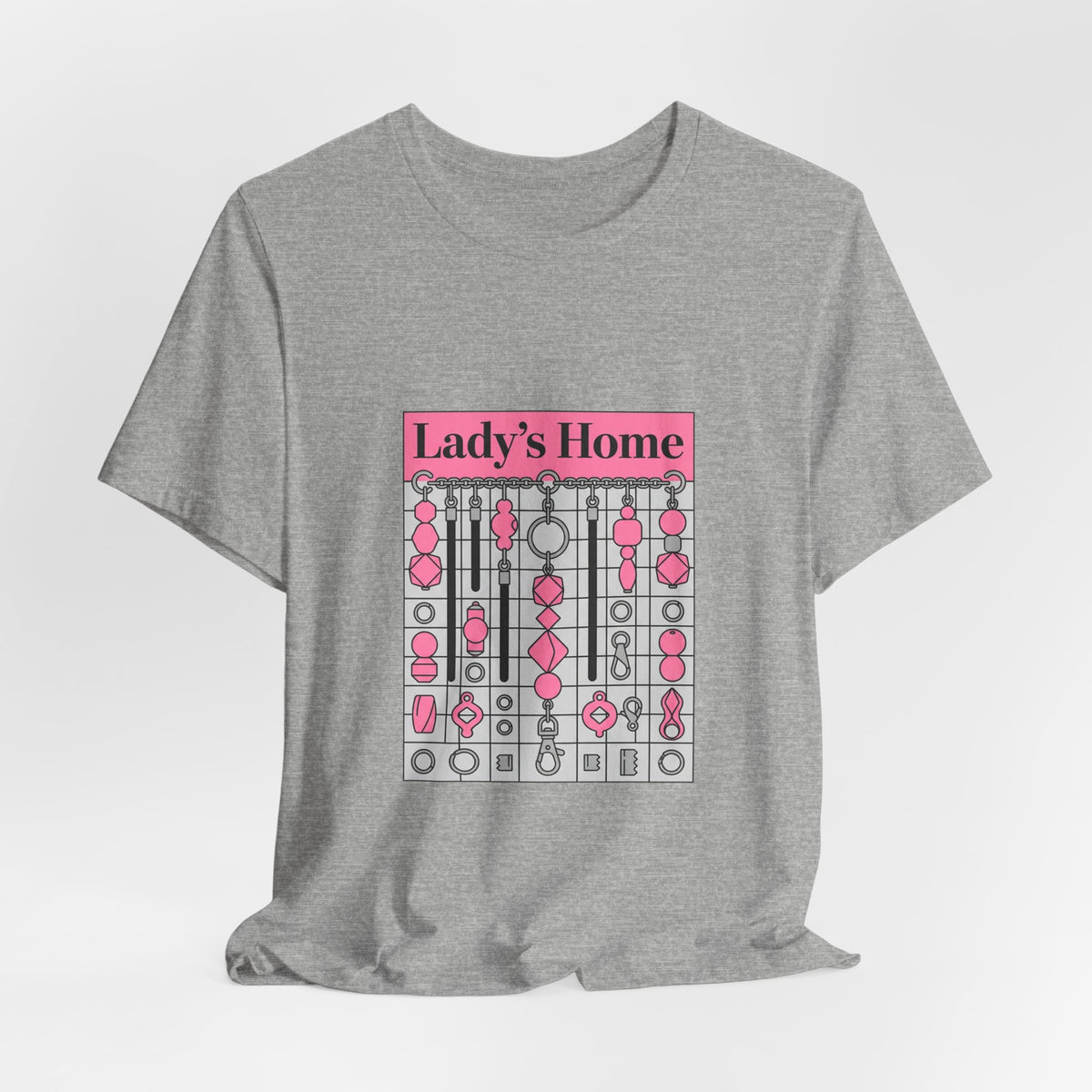 Lady's Home Pink and Black