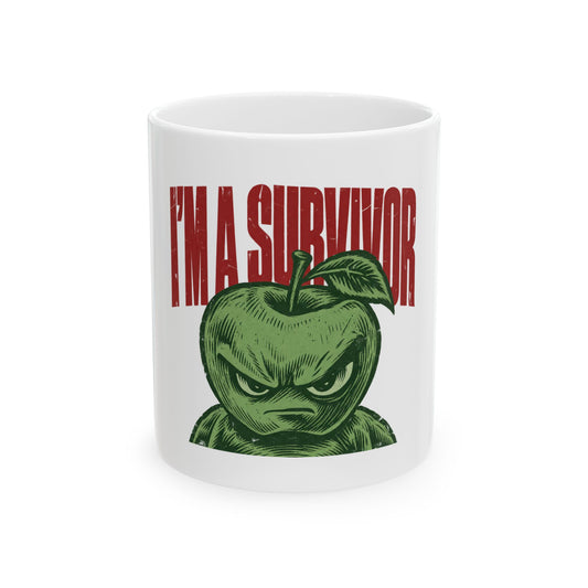 Apple Character 'I'm a Survivor'