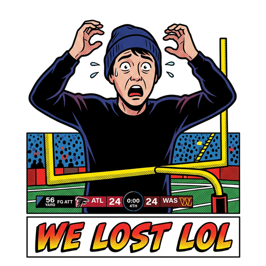 We lost lol
