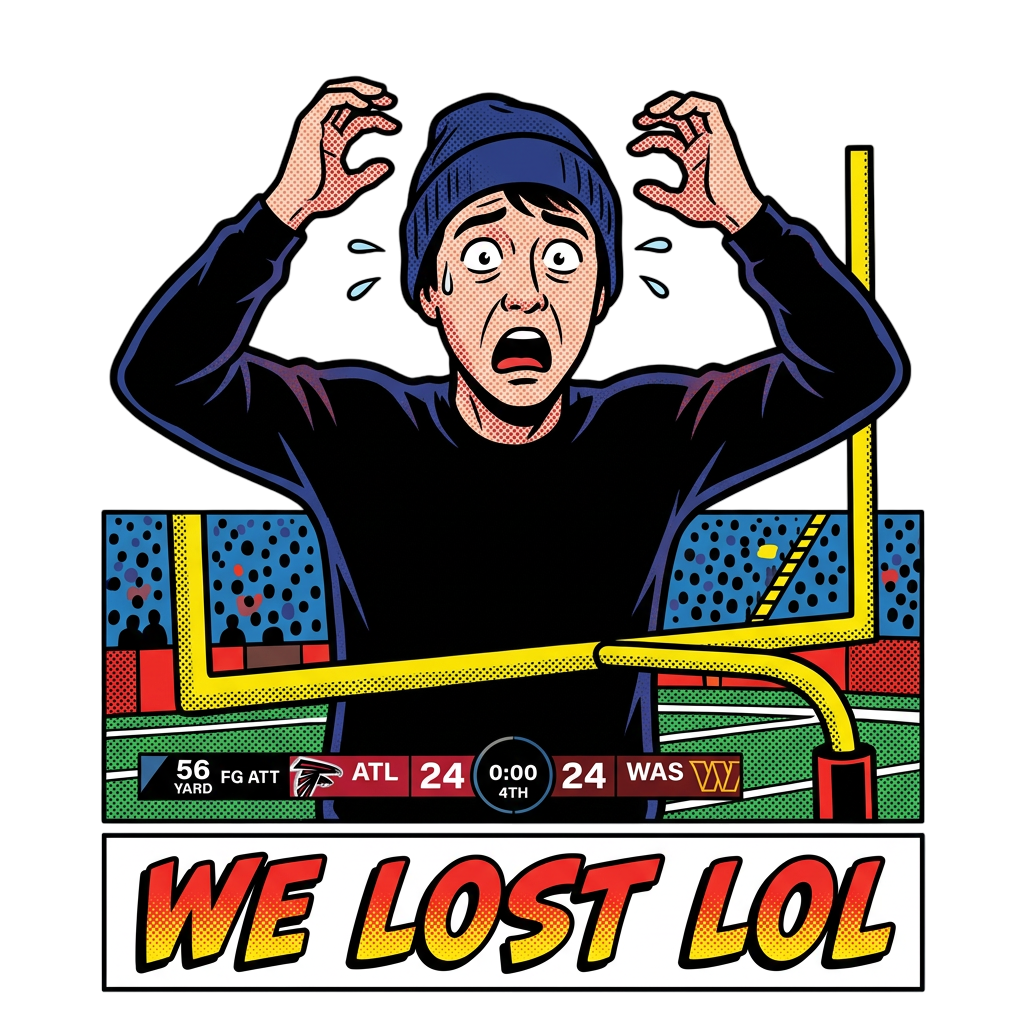 We lost lol