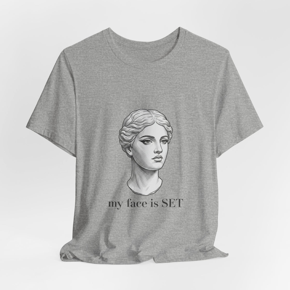 Face is SET Marble Bust