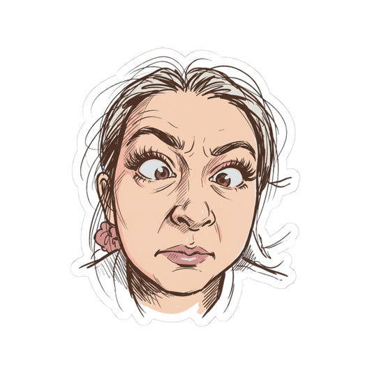 Comically Cross-Eyed Frustration