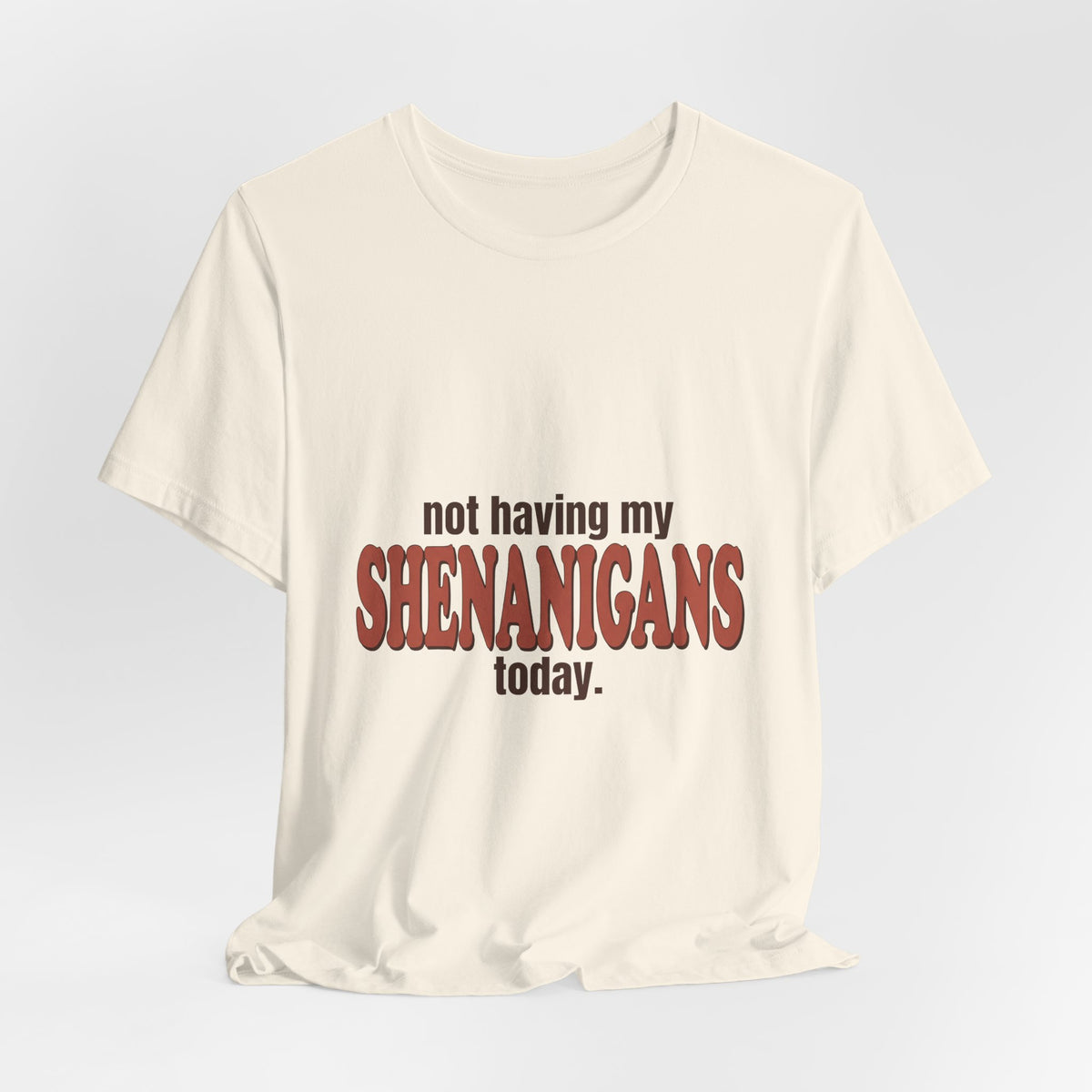 Not Having My Shenanigans Today