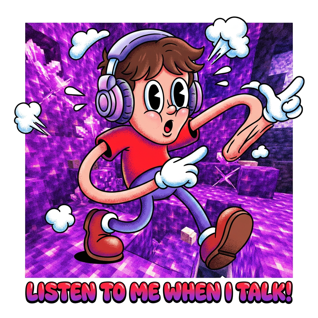LISTEN TO ME WHEN I TALK!