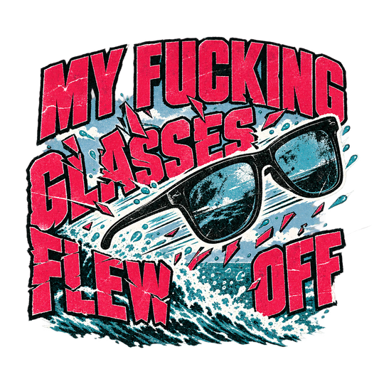 Glasses Flew Off
