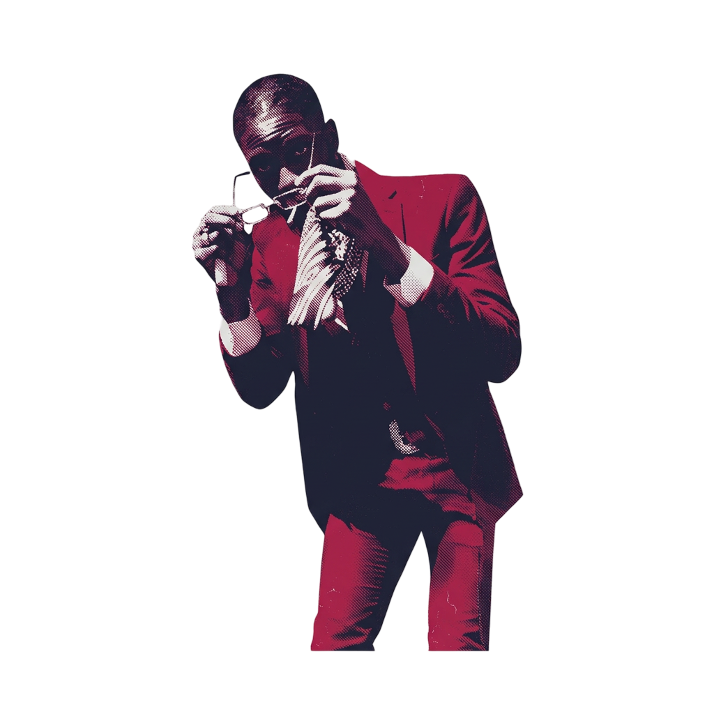 Magenta Suit Portrait
