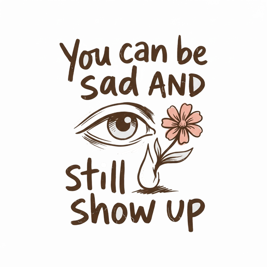 Sad and Still Show Up