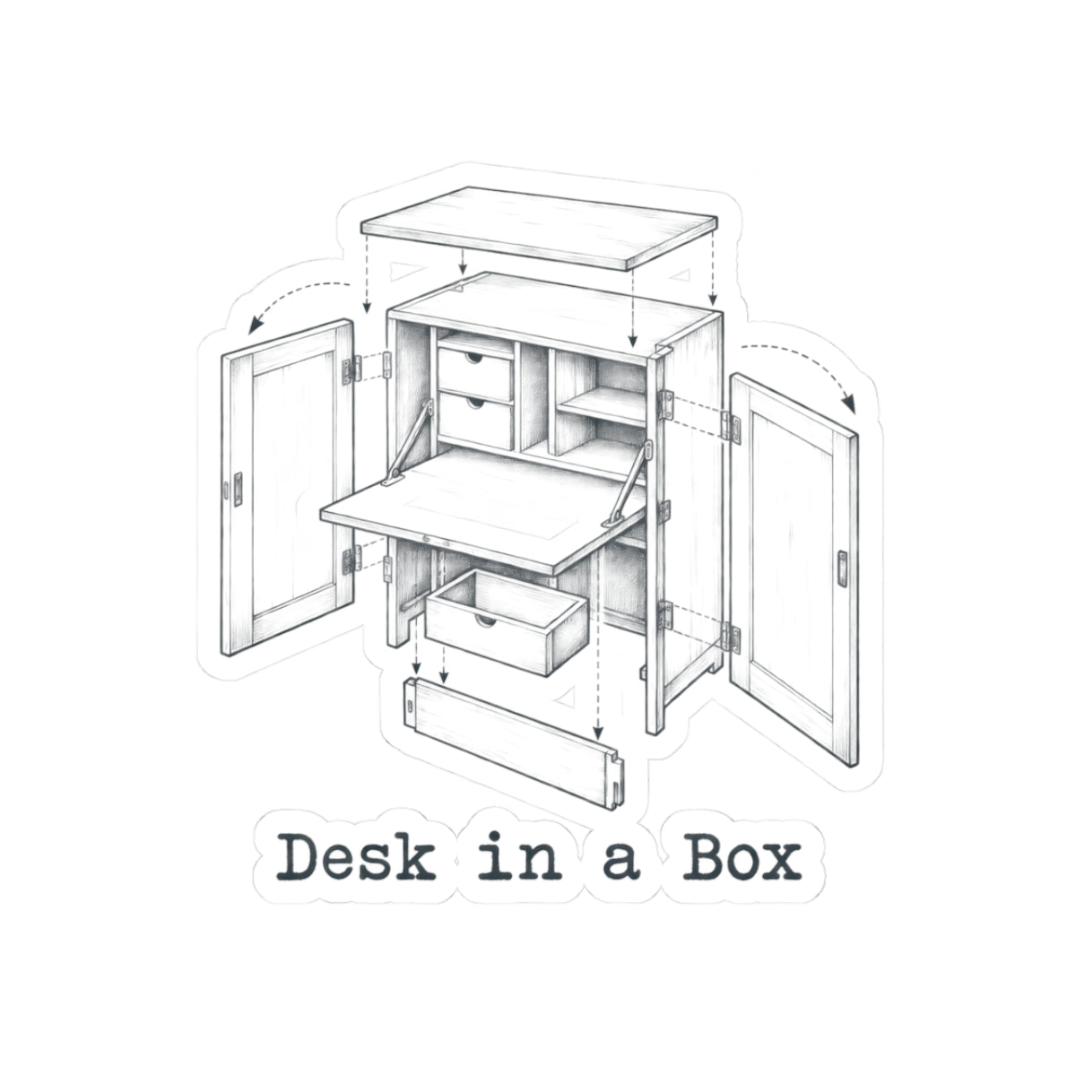 Desk in a Box Blueprint