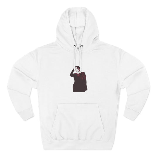 Three-Panel Fleece Hoodie