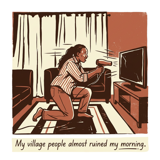 My village people almost ruined my morning.