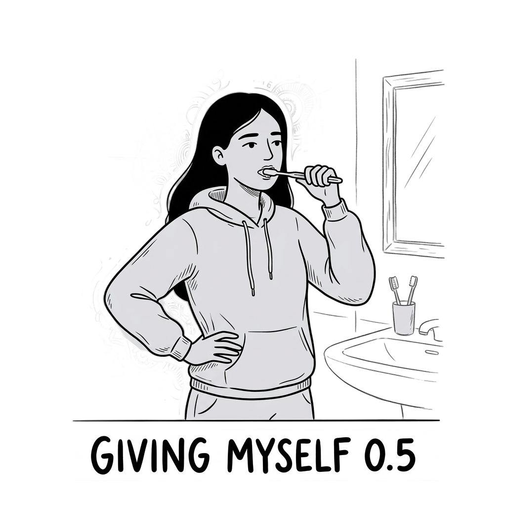 Giving myself 0.5