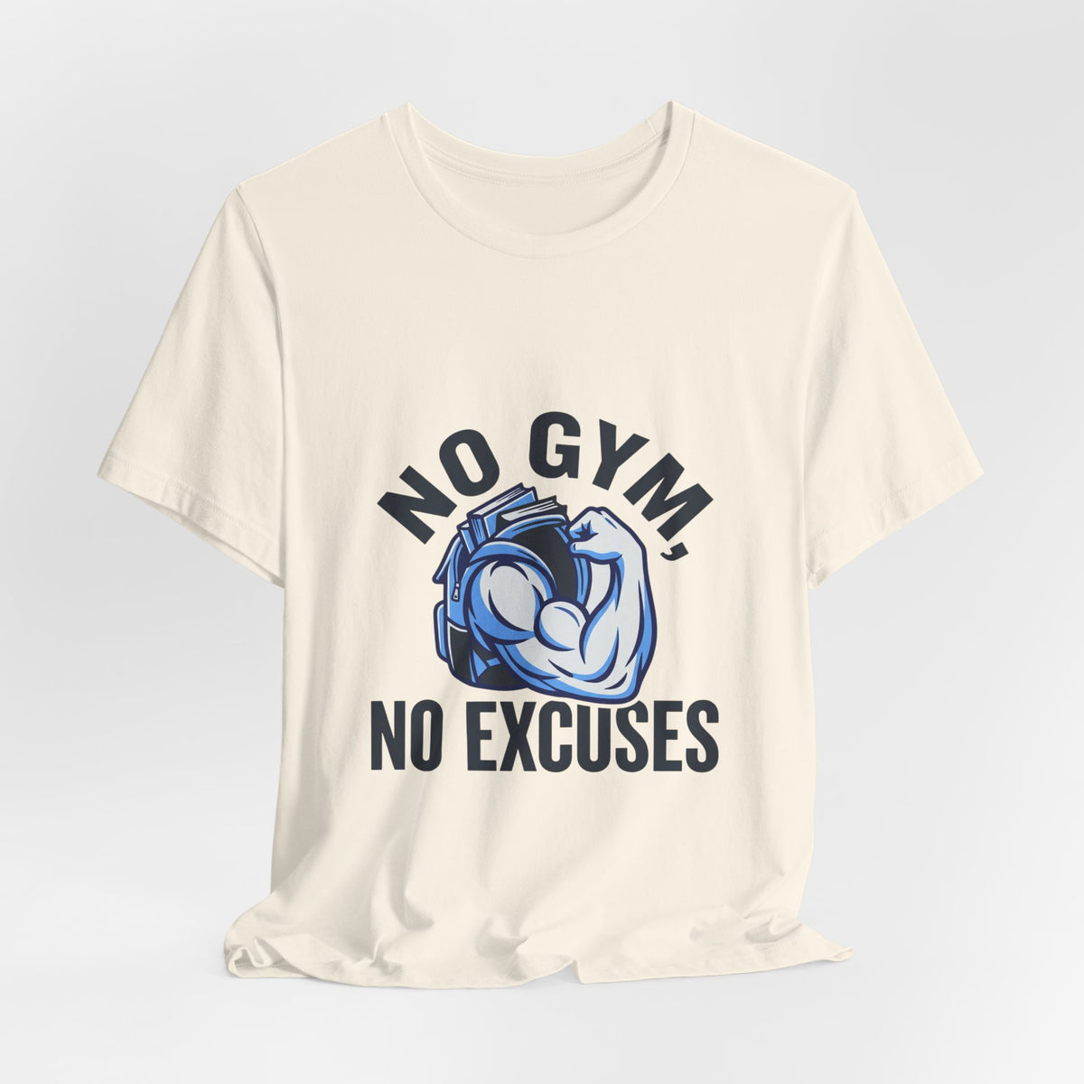 No Gym, No Excuses Backpack Curl