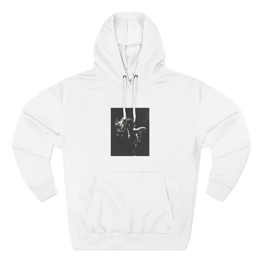 Three-Panel Fleece Hoodie