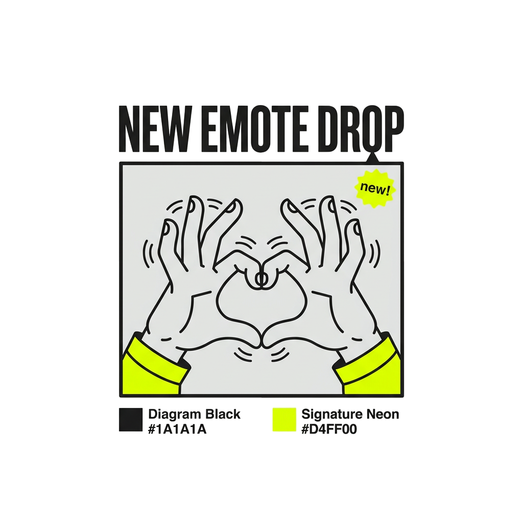 New Emote Drop Gesture
