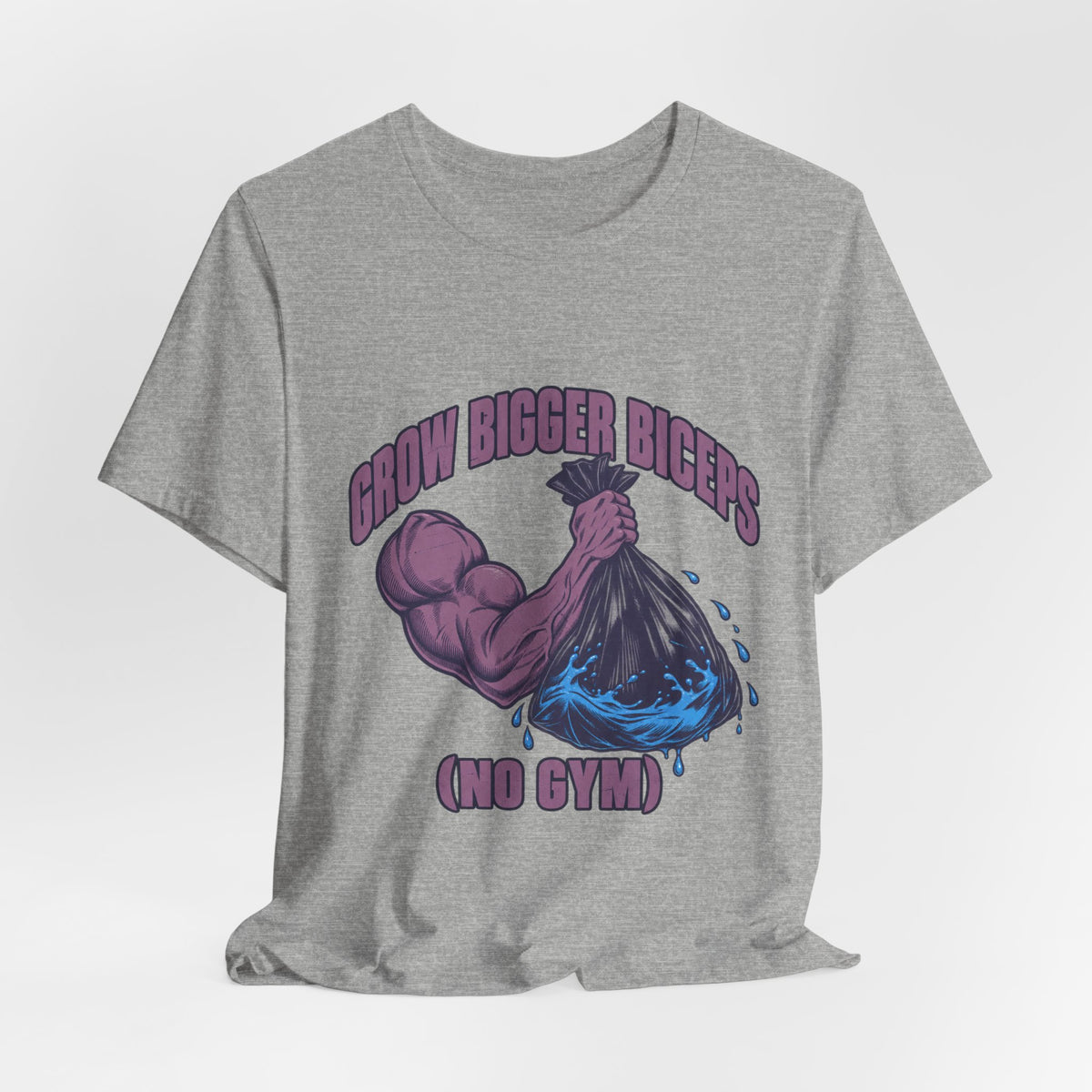 Grow Bigger Biceps Trash Bag Curl