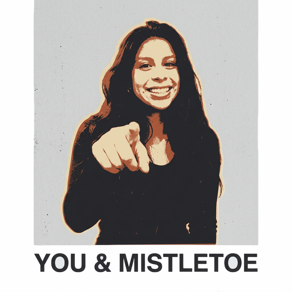 You & Mistletoe Pointing