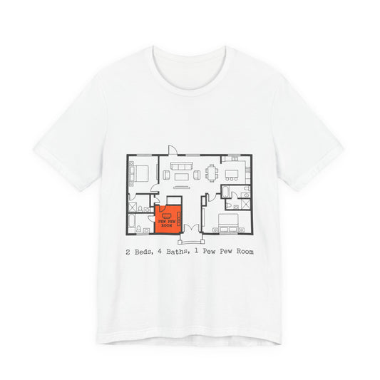 Pew Pew Room Floor Plan