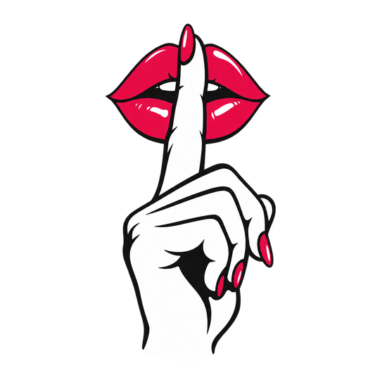 The Shush Gesture Icon