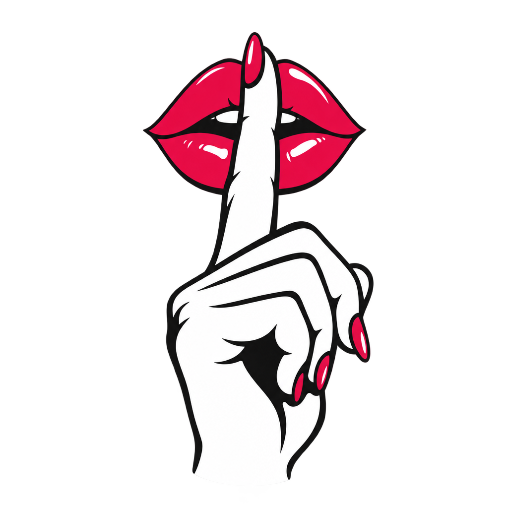 The Shush Gesture Icon
