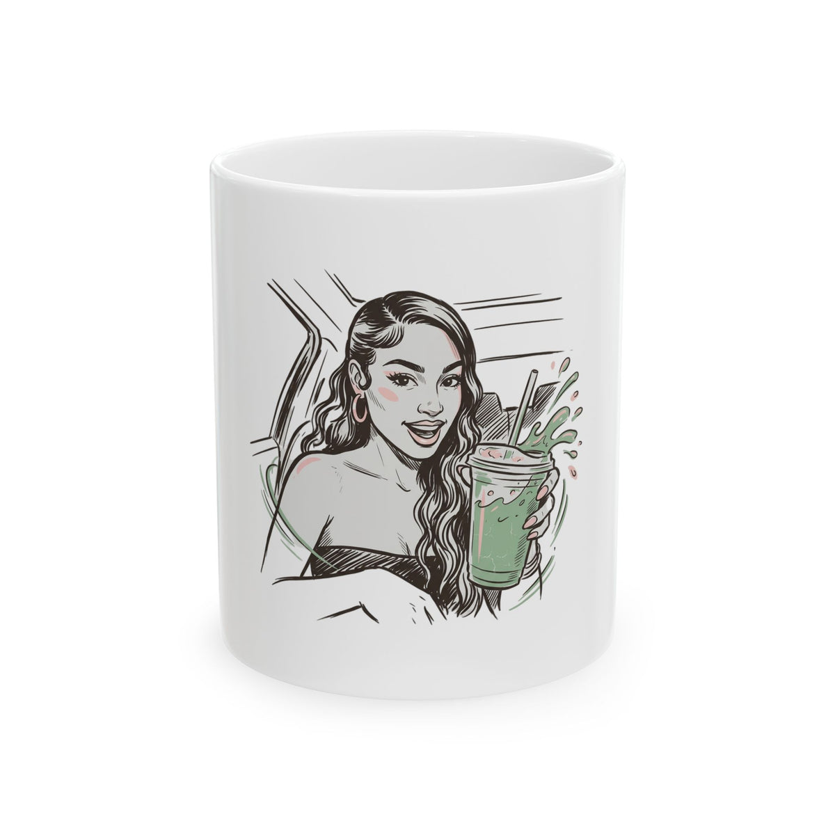 Excited Matcha Shake
