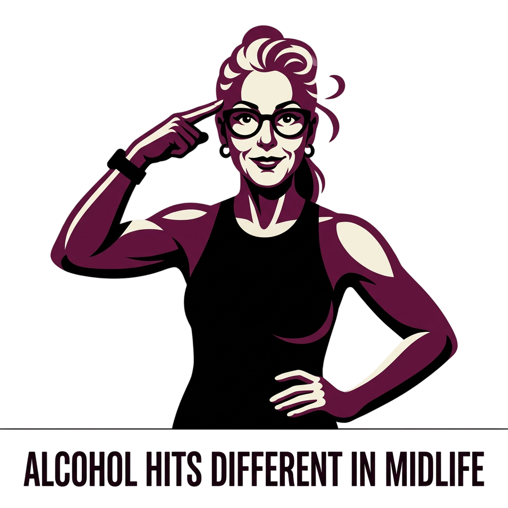 Alcohol hits different in midlife.