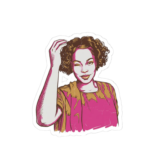 Confident Derra Wink
