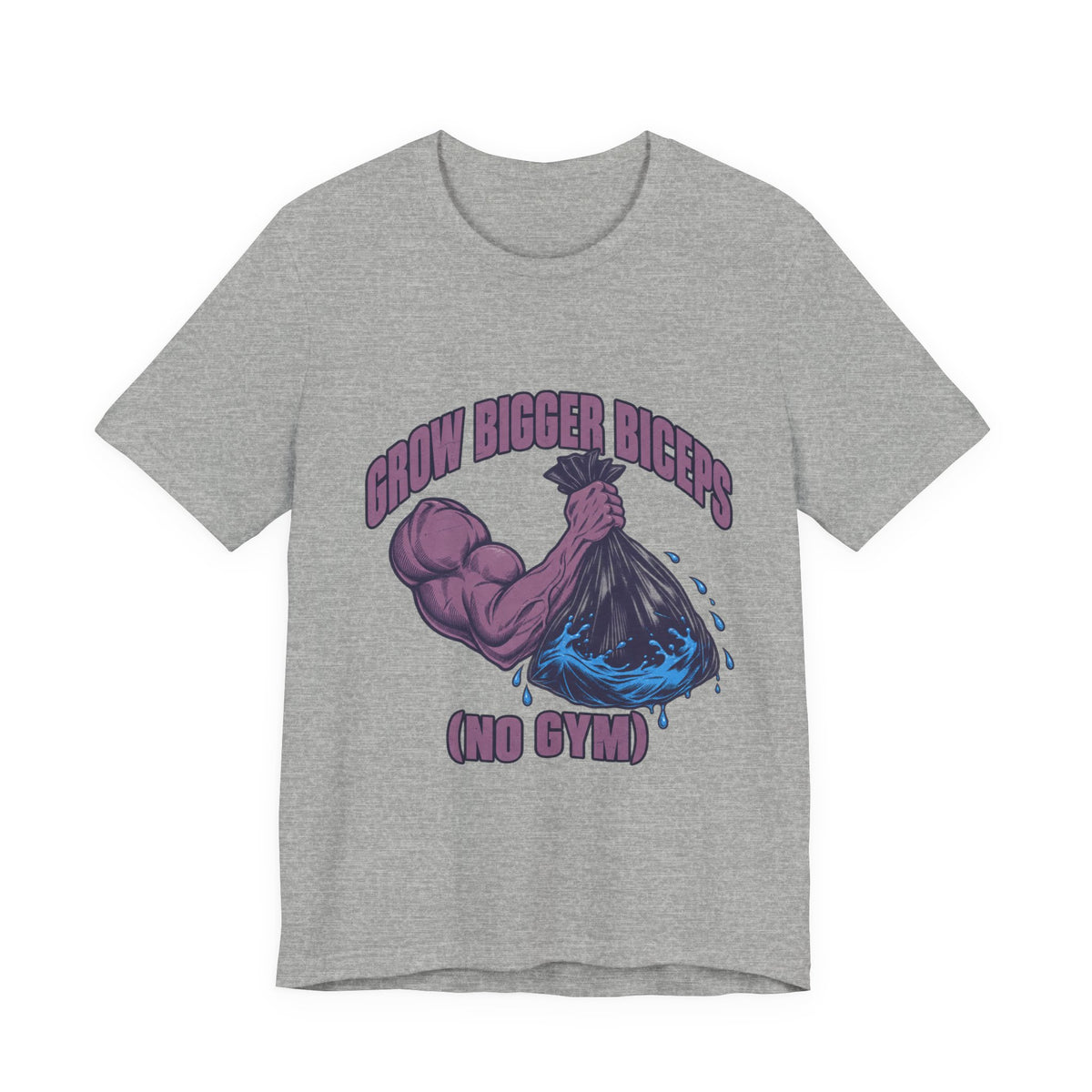 Grow Bigger Biceps Trash Bag Curl