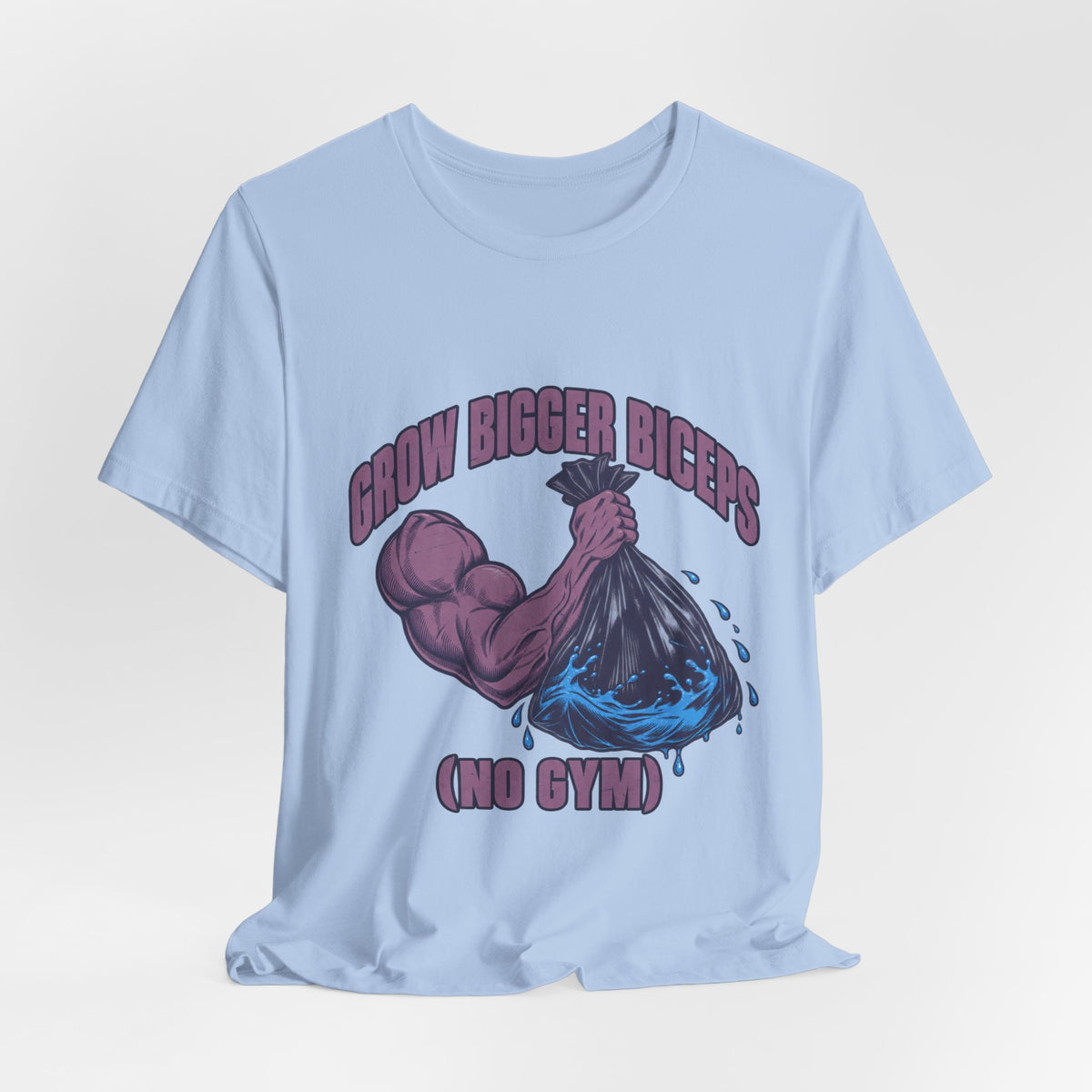 Grow Bigger Biceps Trash Bag Curl