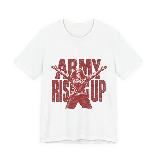 Army Rising Up Victory Pose