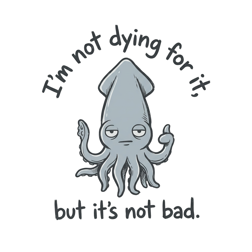 Not Dying For It Squid