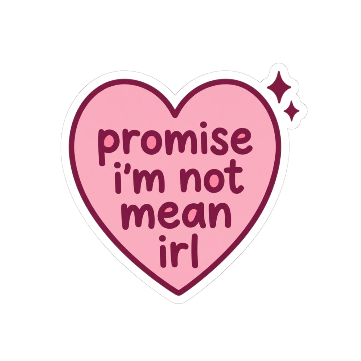 Not Mean IRL Heart