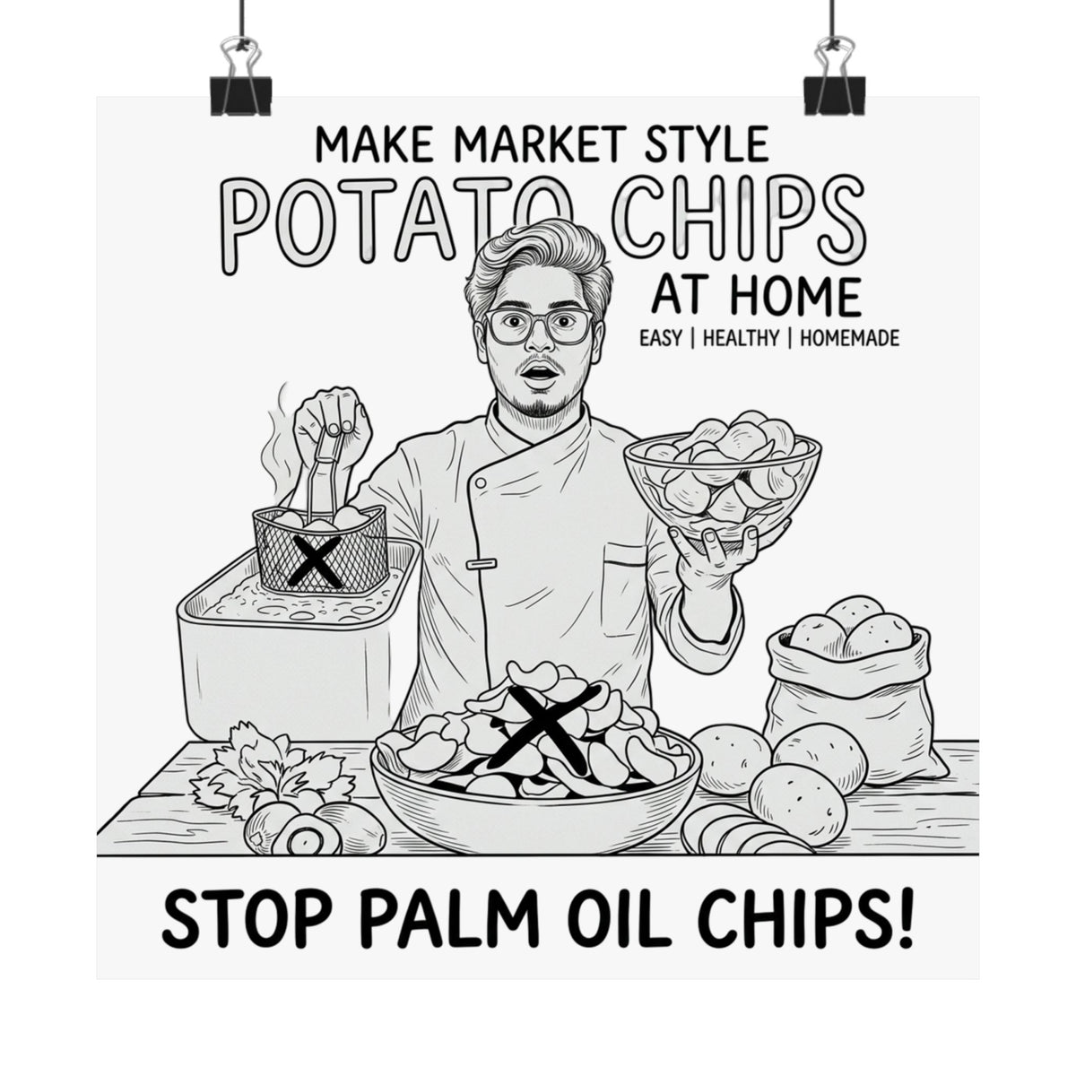 STOP PALM OIL CHIPS!