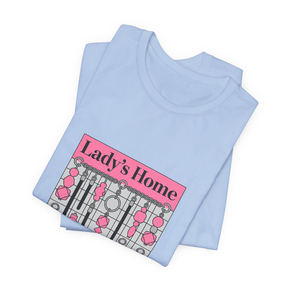 Lady's Home Pink and Black