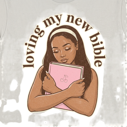 Loving My New Bible Portrait