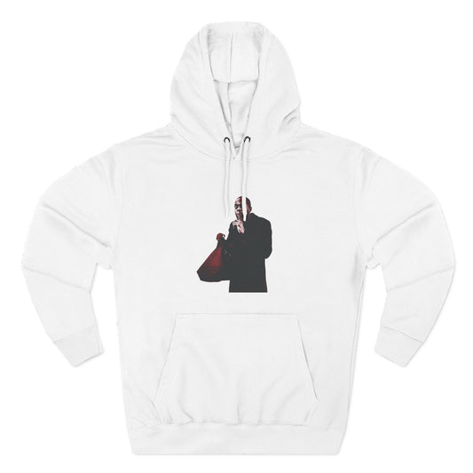 Three-Panel Fleece Hoodie