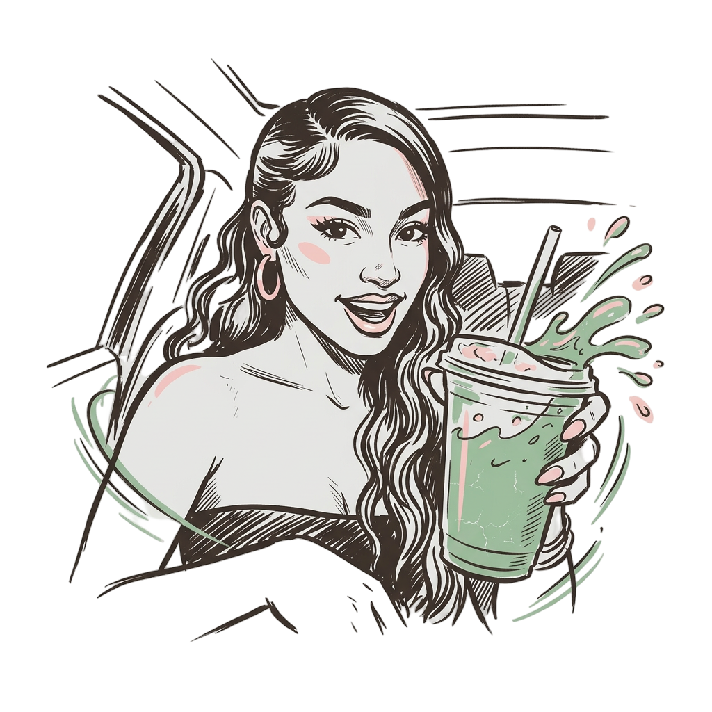Excited Matcha Shake