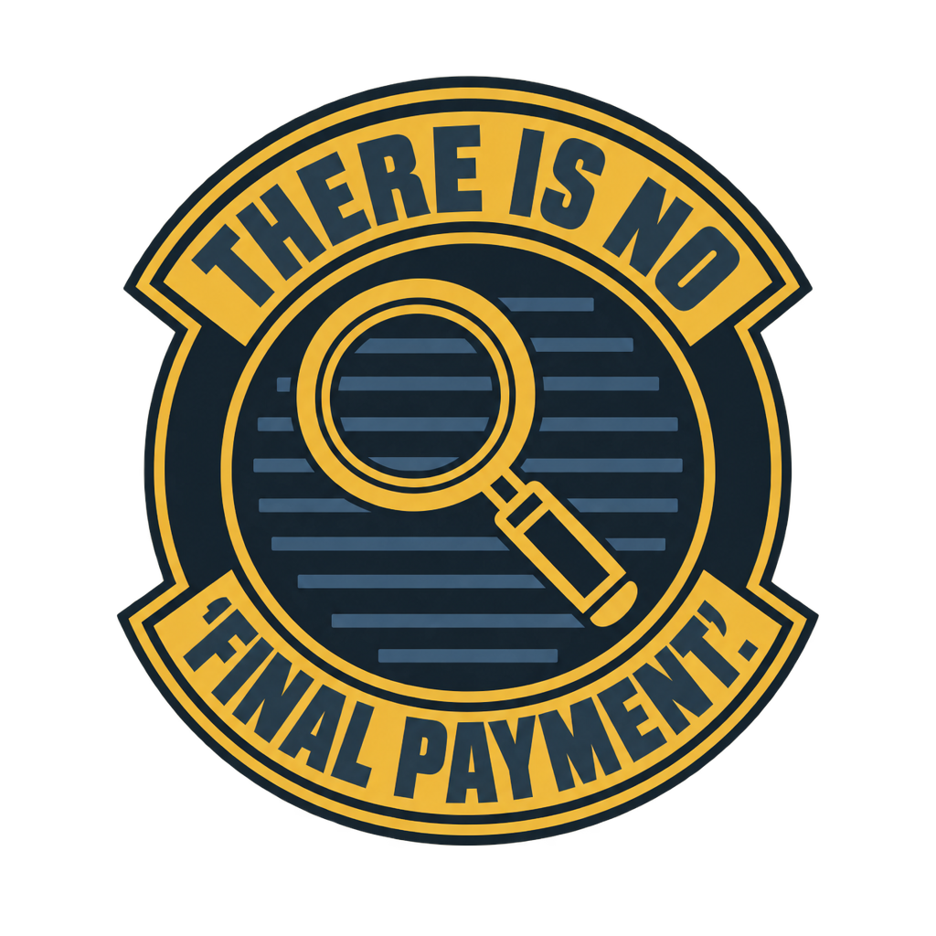No Final Payment