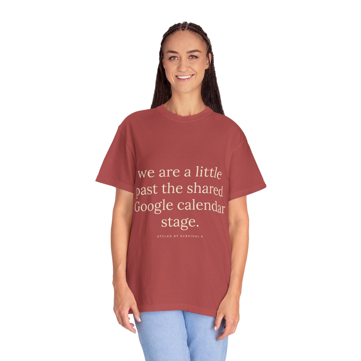 we are a little past the shared Google calendar stage.