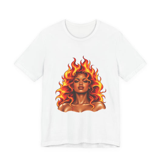Flame Hair Portrait