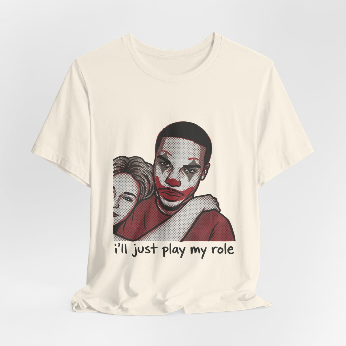 Sad Clown Plays His Role