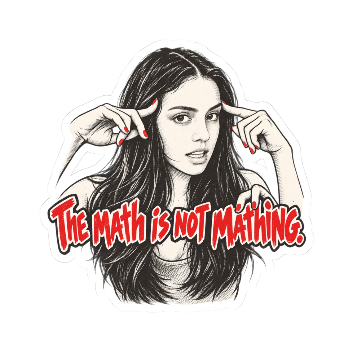 The Math Is Not Mathing Gesture