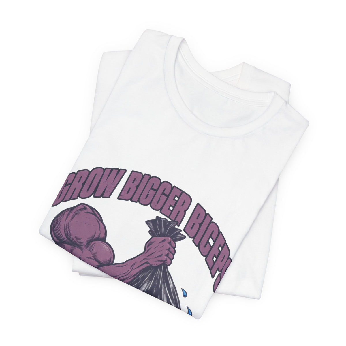 Grow Bigger Biceps Trash Bag Curl